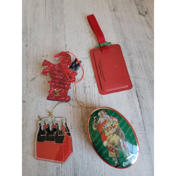 Vintage coke bottle Santa Claus stalking variety unique set decor - Picture 8 of 8